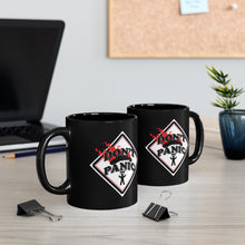 Load image into Gallery viewer, Don't Panic - 11oz Black Mug