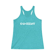 Load image into Gallery viewer, Skydivers Co-Exist - Women's Tri-Blend Racerback Tank