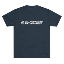 Load image into Gallery viewer, Skydivers Co-Exist - Men's Tri-Blend Crew Tee