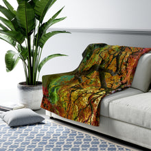 Load image into Gallery viewer, Magical Tree's Embrace - The Sherpa Fleece Blanket