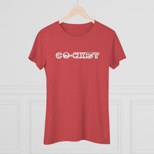 Load image into Gallery viewer, Skydivers Co-Exist - Women's Tri-Blend Tee