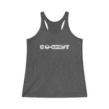Load image into Gallery viewer, Skydivers Co-Exist - Women's Tri-Blend Racerback Tank