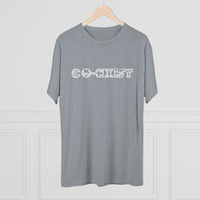 Load image into Gallery viewer, Skydivers Co-Exist - Men's Tri-Blend Crew Tee