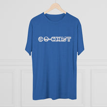Load image into Gallery viewer, Skydivers Co-Exist - Men's Tri-Blend Crew Tee